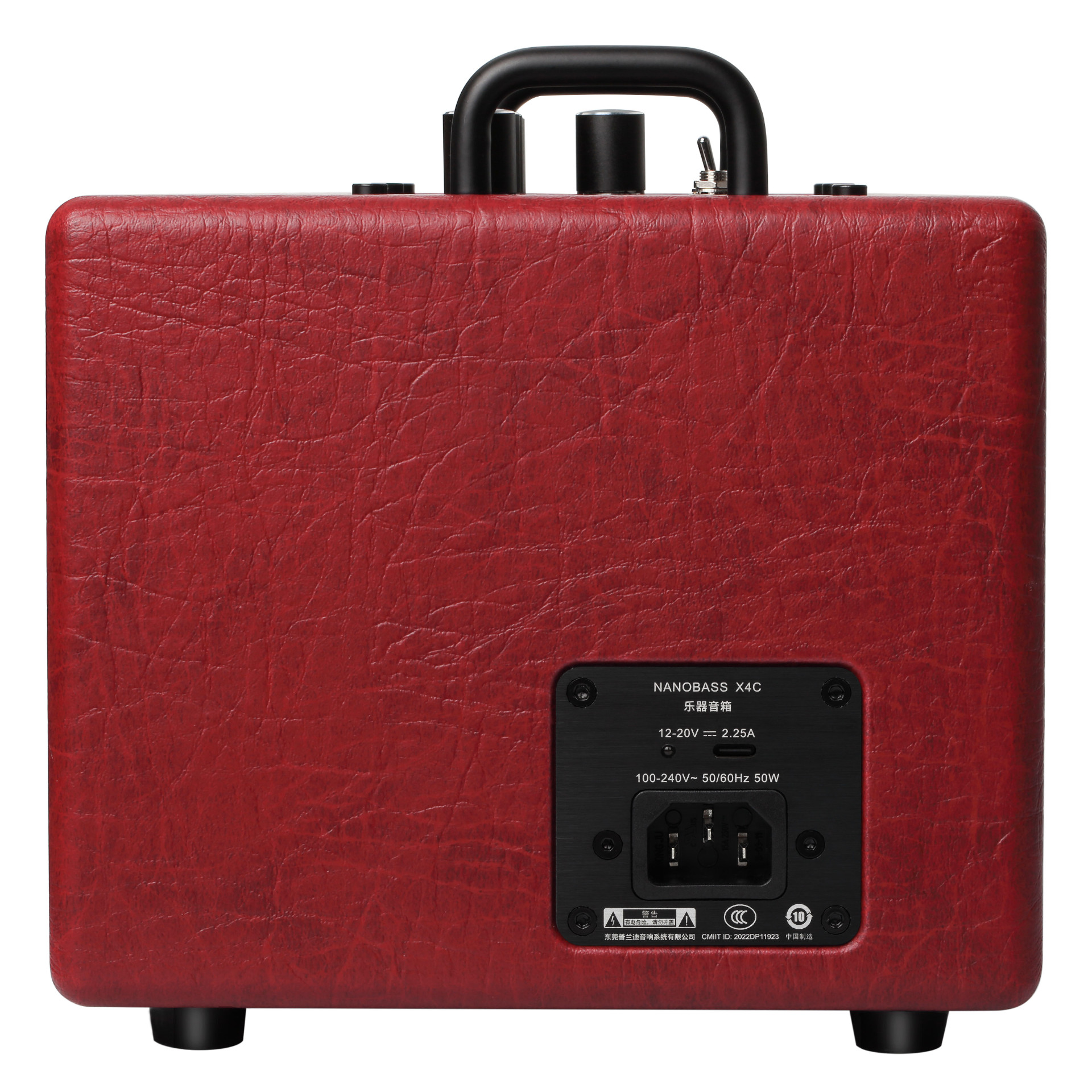 X4C Nanobass Bass Combo 35 Watt Red 